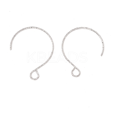 Tarnish Resistant 316 Surgical Stainless Steel Earring Hooks X-STAS-D183-03P-01-1