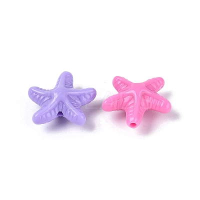 Opaque Plastic Beads KY-N025-32-1