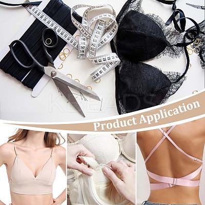 450Pcs 18 Styles Alloy Swimsuit Bra Tops DIY-ME0001-87-1