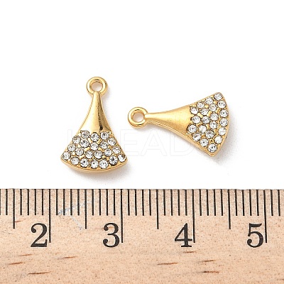 304 Stainless Steel Pendants STAS-H483-21G-1