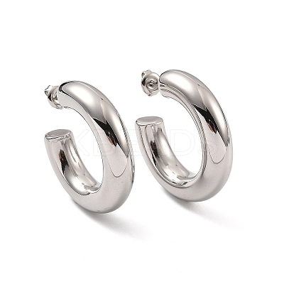 Non-Tarnish 304 Stainless Steel Stud Earrings for Women EJEW-G346-07E-P-1