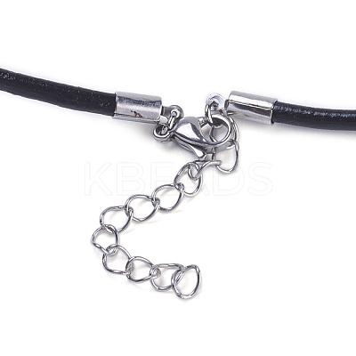 Polyester Cord Necklace Making NJEW-P227-01P-B-1
