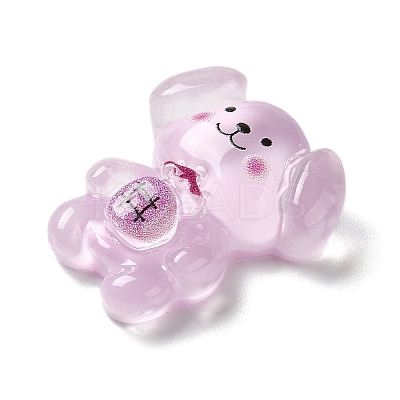 Translucent Resin Decoden Cabochons RESI-M039-04C-1