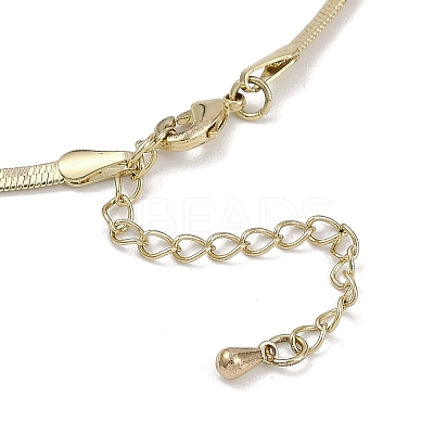 Bowknot Brass Pendant Necklaces NJEW-F325-03G-1