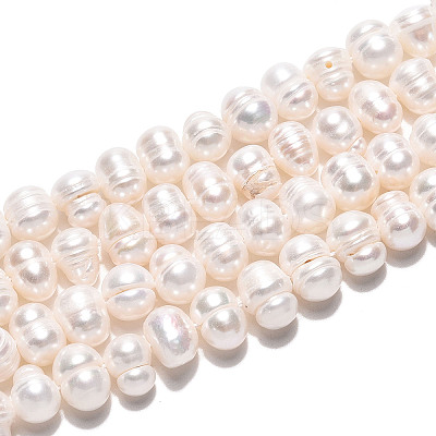 Natural Cultured Freshwater Pearl Beads Strands PEAR-N026-03-1