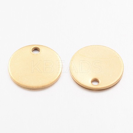 Ion Plating(IP) 304 Stainless Steel Charms X-STAS-K112-01G-1