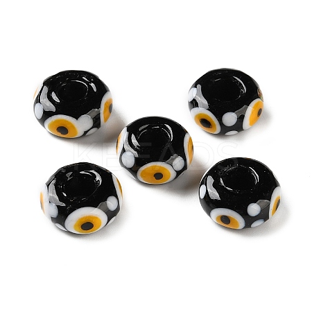 Handmade Lampwork European Beads LA-CBA0C61-01B-1