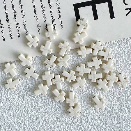 Synthetic Howlite Beads G-V001-001B-1