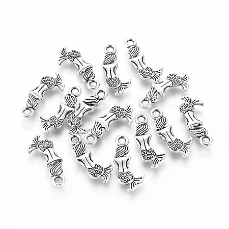Tibetan Style Alloy Pendants LS-TIBEP-Q063-125AS-NR-1