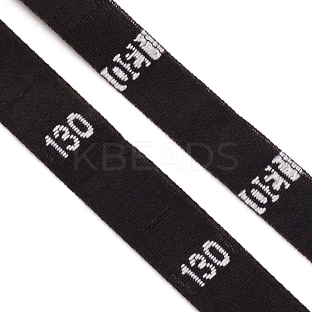 Polyester Size Label(130) LS-DIY-WH0304-181G-1