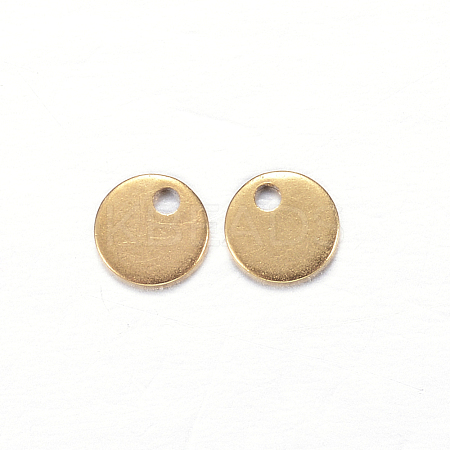 Ion Plating(IP) 304 Stainless Steel Charms X-STAS-N0013-14G-02-1