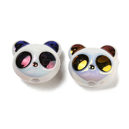 UV Plating Iridescent Acrylic Beads MACR-D032-14A-1