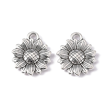Sunflower Tibetan Style Alloy Pendants LS-X-TIBEP-R344-35AS-LF-1