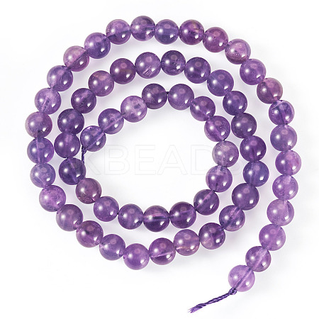 Natural Amethyst Beads Strands G-TA0002-57B-1