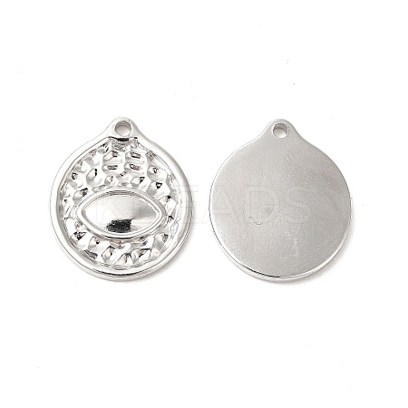 Non-Tarnish 304 Stainless Steel Pendants STAS-L268-031P-1