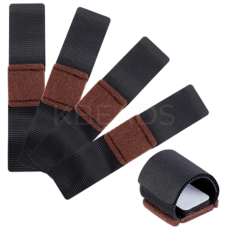 20 Sets Felt Furniture Pads with Hook and Loop Fasteners for Sled Chair FIND-BC0003-12-1