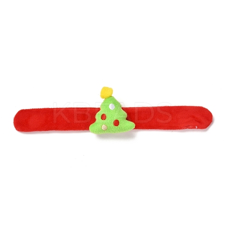 Christmas Slap Bracelets BJEW-B012-01-1