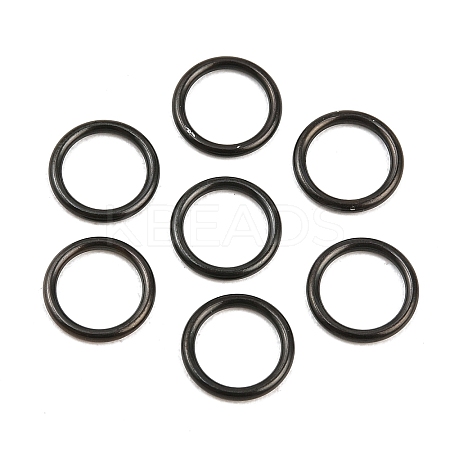 Ion Plating(IP) 304 Stainless Steel Closed Jump Rings STAS-G393-06B-15-1