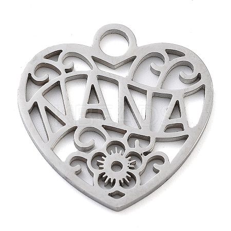 Anti-Tarnish 304 Stainless Steel Pendants LS-STAS-M076-04P-1