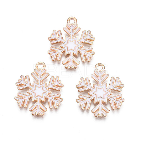 Christmas Style Alloy Enamel Pendants LS-X-ENAM-Q442-68B-1