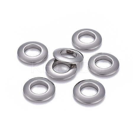 Non-Tarnish 304 Stainless Steel Linking Rings LS-STAS-L218-13B-P-1