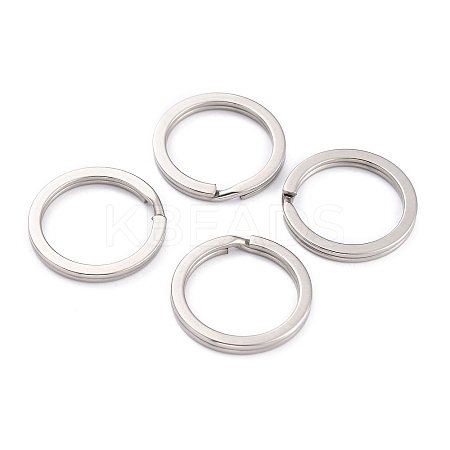 Non-Tarnish 304 Stainless Steel Split Key Rings LS-STAS-H153-01C-P-1