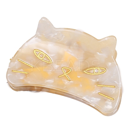 Cat Cellulose Acetate(Resin) Claw Hair Clips ANIM-PW0002-09B-1