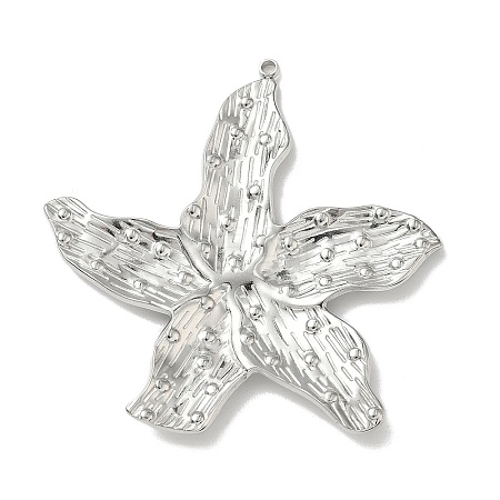 304 Stainless Steel Big Pendants STAS-L301-02P-1