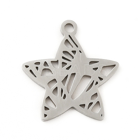 Non-Tarnish 201 Stainless Steel Pendants LS-STAS-D190-02P-1