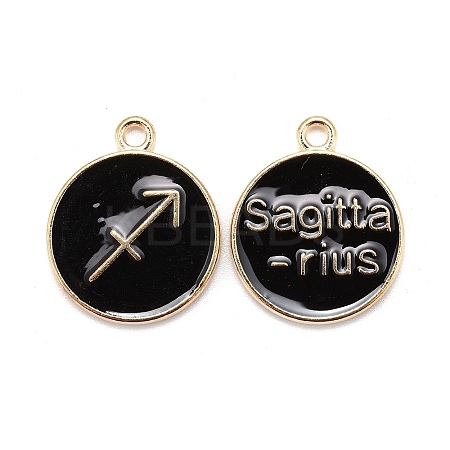 Alloy Enamel Pendants LS-ENAM-S124-01A-08F-1