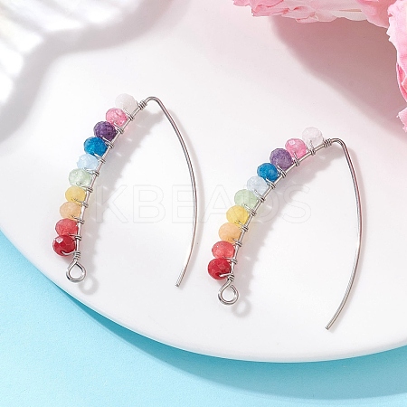 Natural Malaysia Jade Earring Hooks EJEW-JE06888-01-1