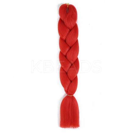 Long Single Color Jumbo Braid Hair Extensions for African Style - High Temperature Synthetic Fiber ST2874392-1