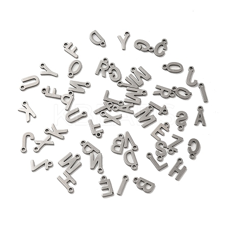 304 Stainless Steel Charms STAS-C074-02G-1
