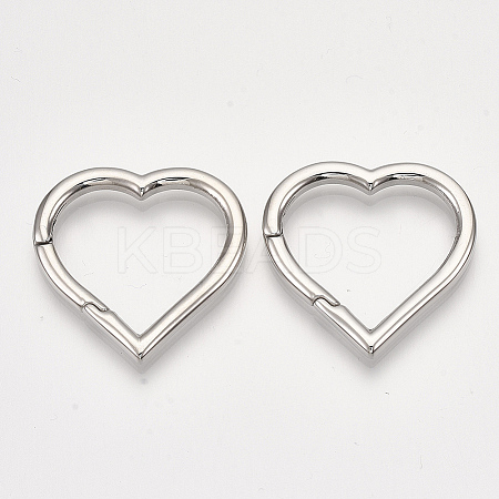 Non-Tarnish 304 Stainless Steel Spring Gate Rings LS-STAS-S079-91-1