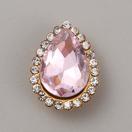 Teardrop Sew on Rhinestone FIND-WH0135-66A-1