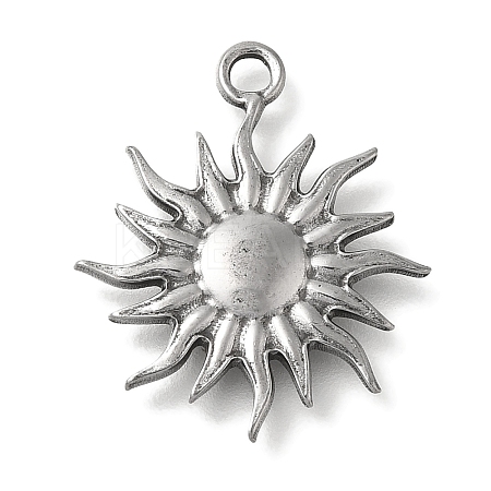 Anti-Tarnish 304 Stainless Steel Pendants STAS-Z092-01AS-01-1