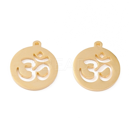 201 Stainless Steel Pendants X-STAS-F231-055G-1