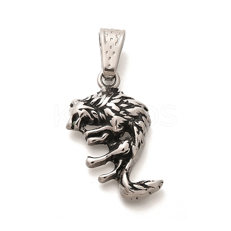 304 Stainless Steel Pendants STAS-Z110-11AS-1