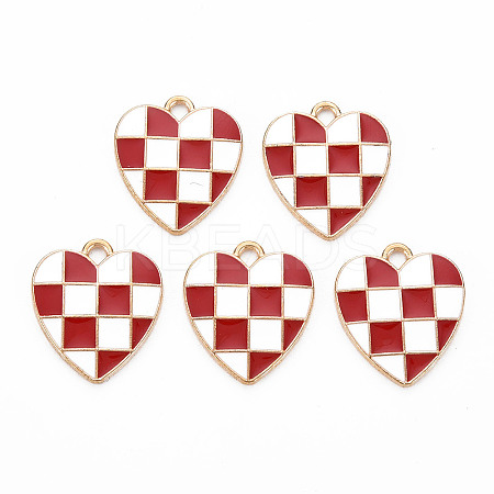 Alloy Enamel Pendants LS-ENAM-S121-176A-RS-1