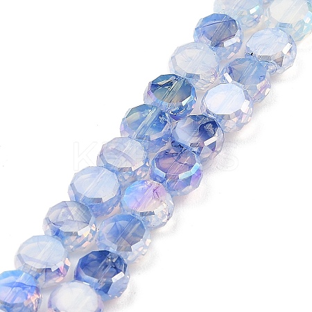 Imitation Jade Glass Beads Strands X-GLAA-P058-05A-03-1