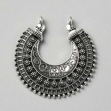 Tibetan Style Alloy Pendants FIND-CJC0011-53AS-1