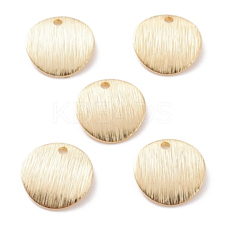 Brass Charms KK-Y003-07A-G-1