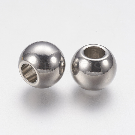 Tarnish Resistant 201 Stainless Steel Beads X-STAS-F141-17P-1