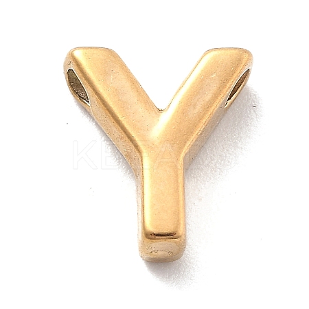 Ion Plating(IP) 304 Stainless Steel Charms STAS-R138-07G-Y-1