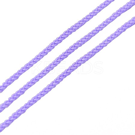 Eco-Friendly Dyed Round Nylon Cotton String Threads Cords OCOR-L001-821-310-1