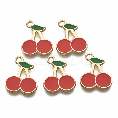 Alloy Enamel Pendants X1-ENAM-T011-105-NR-1