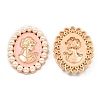 Zinc Alloy Enamel Cabochons LS-ENAM-Q501-01LG-02-1