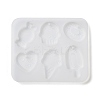 Ice Cream/Cake/Donut Pendant DIY Silicone Mold X1-DIY-K073-09C-2