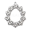 Anti-Tarnish 304 Stainless Steel Pendants LS-STAS-U030-04P-1