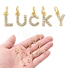 26Pcs 26 Styles Alloy Rhinestone Pendants FIND-FS0003-60-2